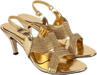 Rialto Women Gold Heels