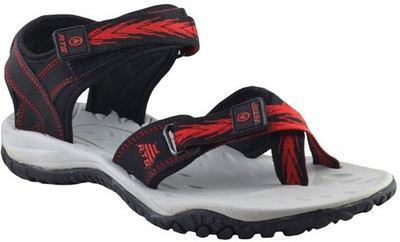 

RTS Men BLACK/RED Sandals