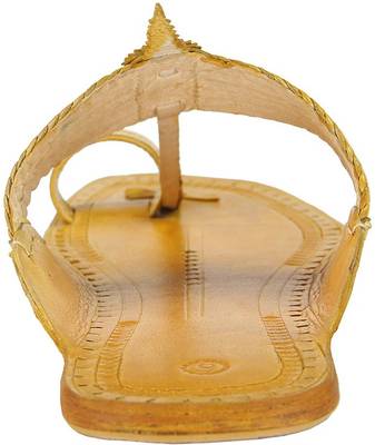 eKolhapuri Men Yellow Sandals