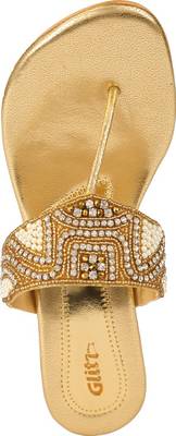 Glitz Women Gold Heels