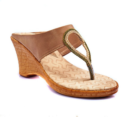 

Dolphin Miles Women Beige Wedges