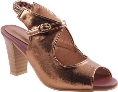 

Adorn Women Copper Heels