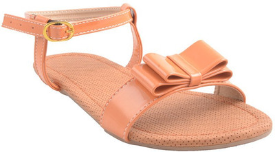 

Adorn Women Orange Flats