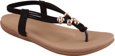 

Adorn Women Black, Brown Flats
