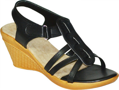 

With The Fashion Women BLACK Wedges