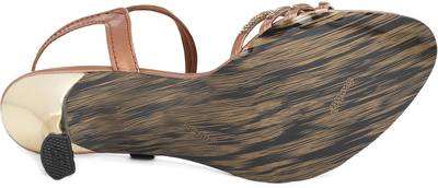 Bellafoz Women COPPER Heels