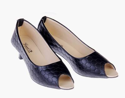 Goyal Women Black Heels