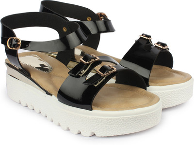

Bonzer Women Black Sandals