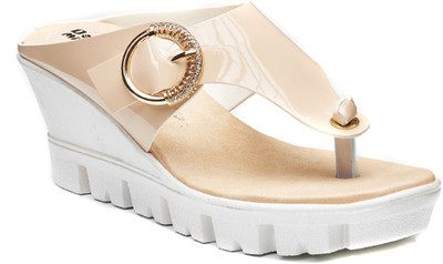

Dolphin Miles Women Beige Wedges