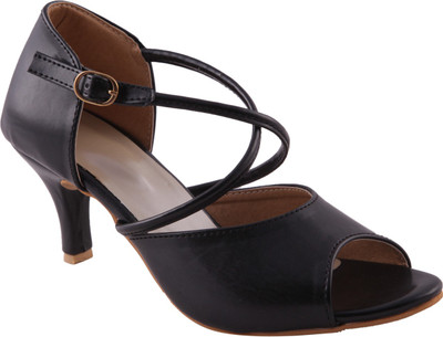 

Adorn Women Black Heels