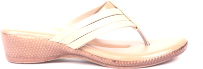 

Adorn Women Beige Wedges