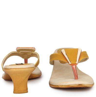 Shezone Women Yellow Heels