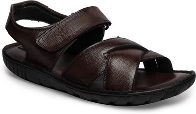 

Feather Leather Men Brown Casual