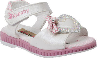 

Foot Candy Girls Sports Sandals(White