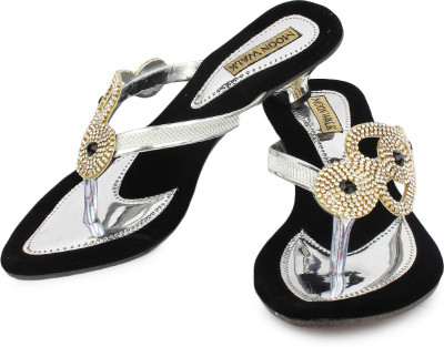 Moonwalk Women Blue Heels