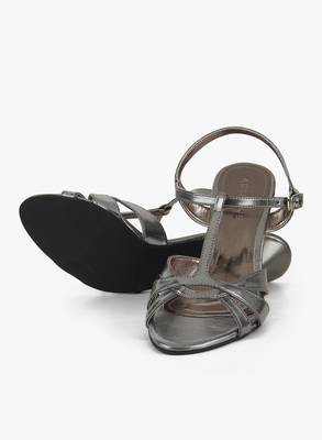 Addons Women Gunmetal Heels