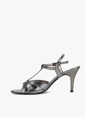 Addons Women Gunmetal Heels