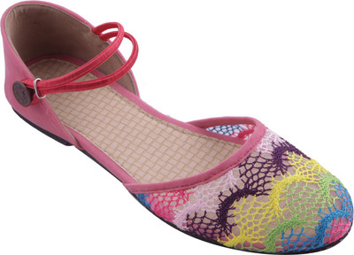 

Adorn Women Pink Flats
