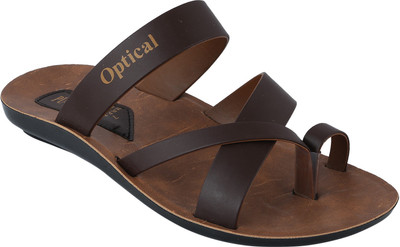 

Optical Slippers, Brown