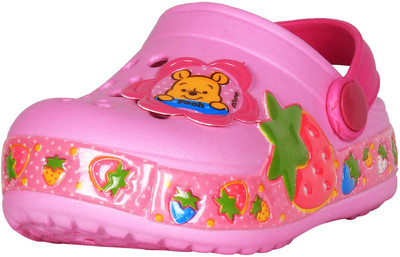 Ole Baby Girls Clogs(Pink