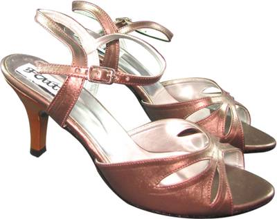 Faith Women Bronze Heels