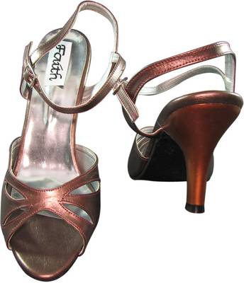 Faith Women Bronze Heels