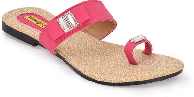 

Indirang Women Pink Flats