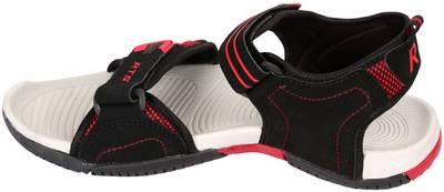 RTS Men Black/Red Sandals
