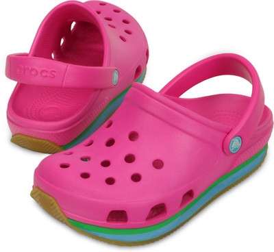 

Crocs Girls Slip-on Clogs(Pink, Black