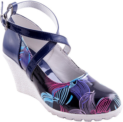 

Adorn Women Blue Wedges