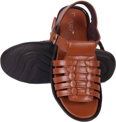 Floxtar Men Brown Sandals