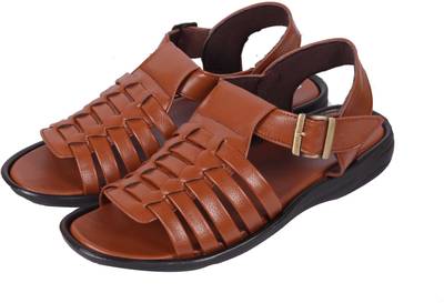 Floxtar Men Brown Sandals