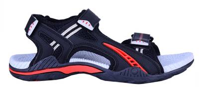 Khadim's Men Black Sandals