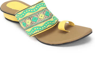 

Paduki Women Yellow Flats