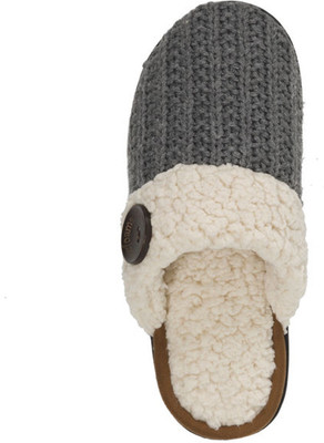

Dearfoams Women Grey Clogs