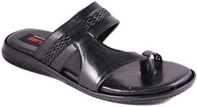Balujas Men Black Sandals