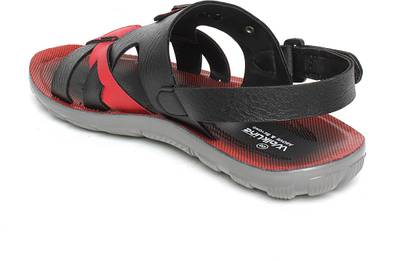 Walkline Men Black Sandals