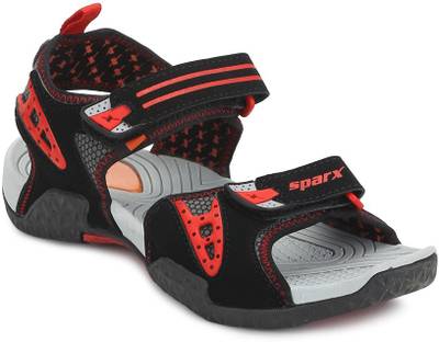 Sparx Men BlackRed Sandals