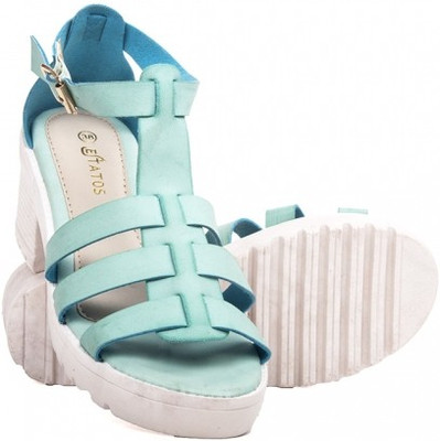 

Estatos Women Blue Heels