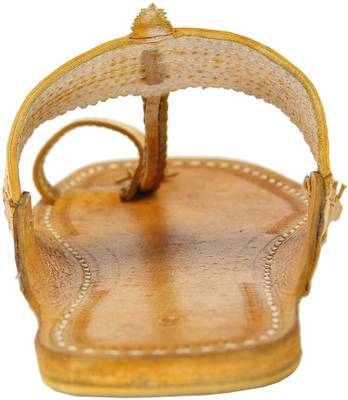 eKolhapuri Men Yellow Sandals