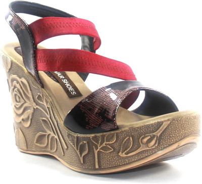 

Pawar Girls Heels(Red