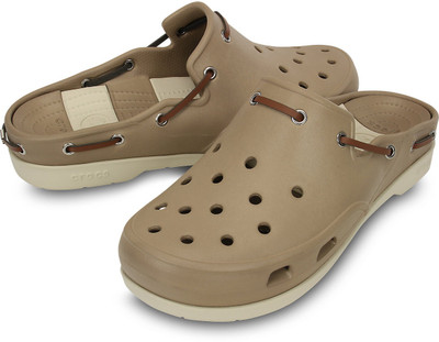 

Crocs Women Beige Clogs