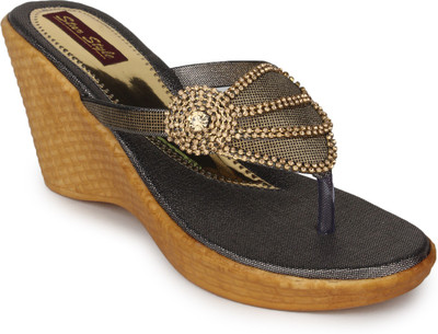 

Star Style Women Antique Wedges