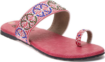 

Flat n Heels Women Red Flats
