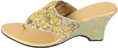 

Praags Women GOLD Heels