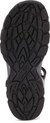 Sparx Men Black Grey Sports Sandals