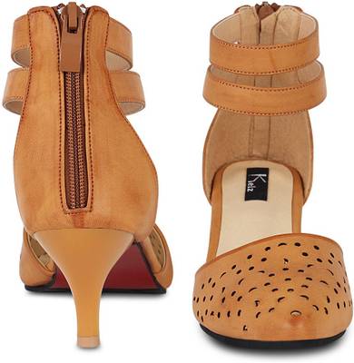Kielz Women Tan Heels