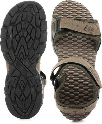 Sparx Men Olive Camel Sandals