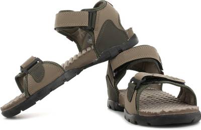 Sparx Men Olive Camel Sandals
