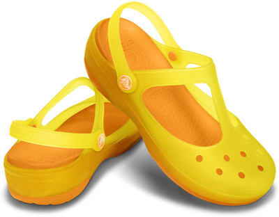 

Crocs Women Yellow Clogs